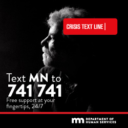 Text MN to 741741